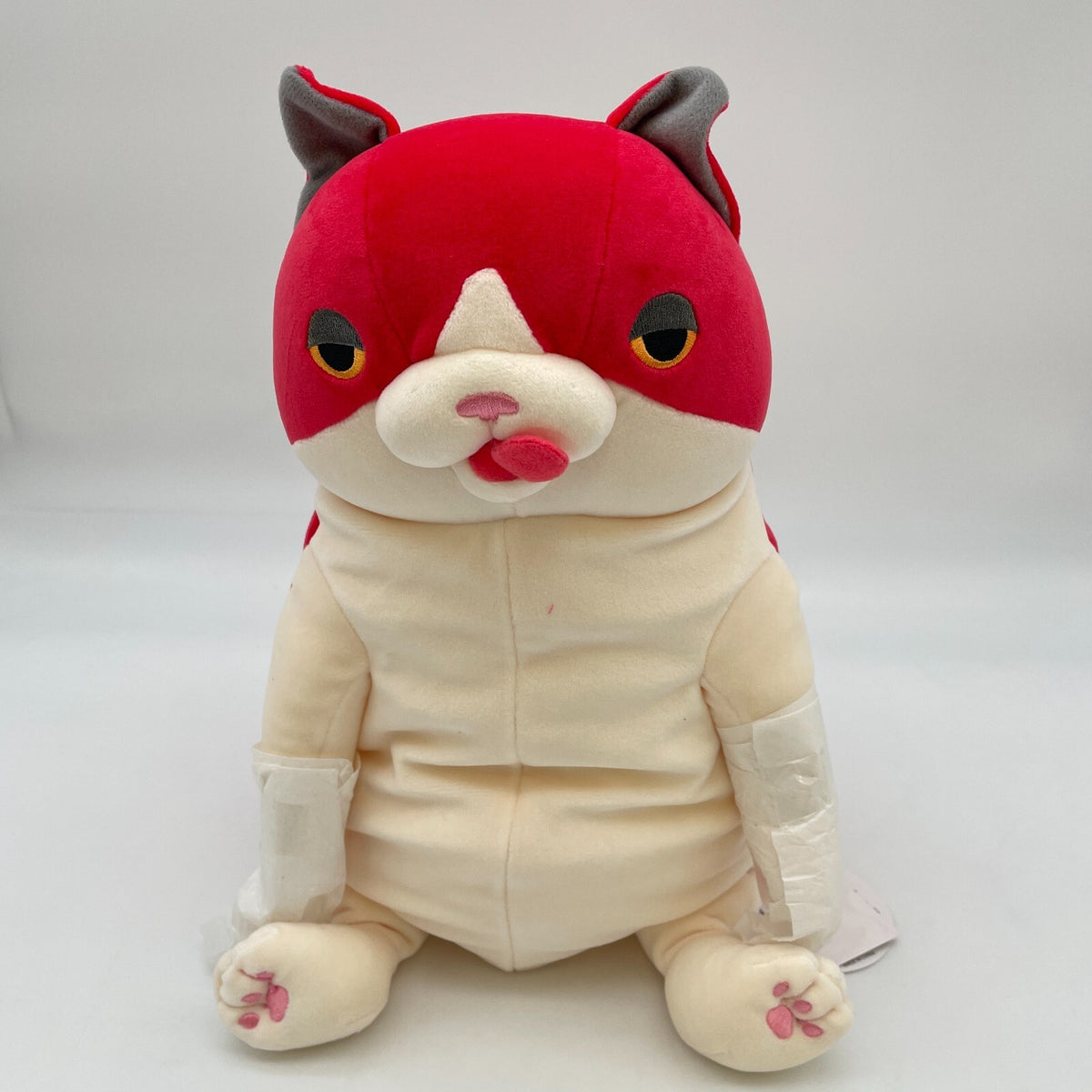 MOCHINEKO Plush doll Pareha! Naoru Japan Pro Wrestling Collaboration Size L