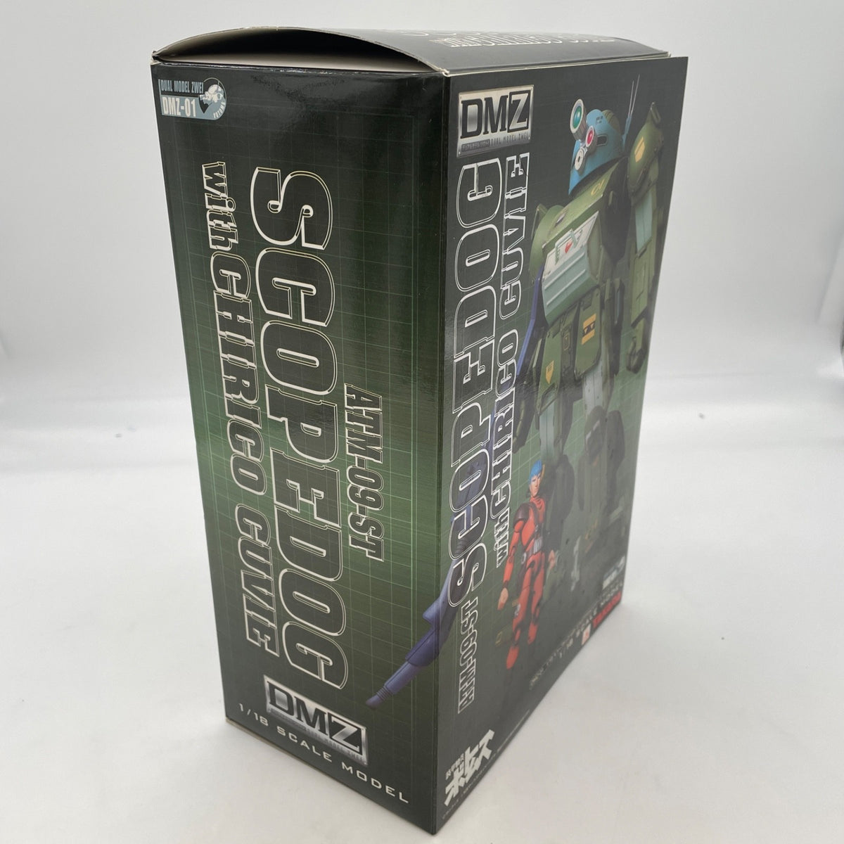 Armored Trooper Votoms 1/18 Scope Dog With Chirico Cuvie Action Figure TAKARA