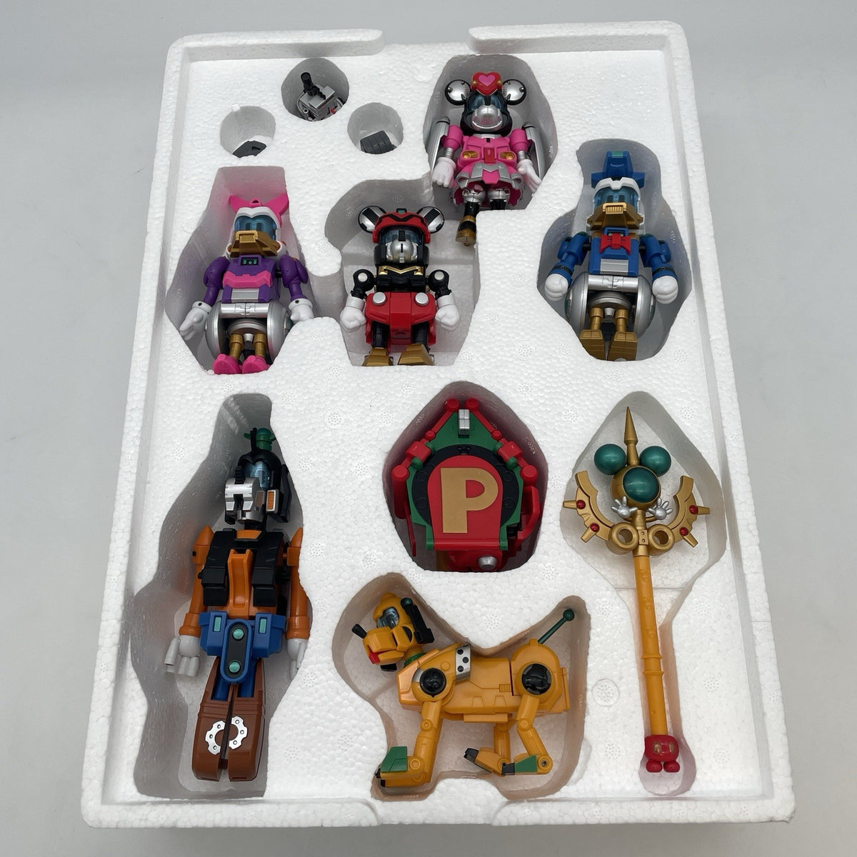 Chogokin King Robot Mickey Friends Disney Figure Japan BANDAI Tamashii Nations