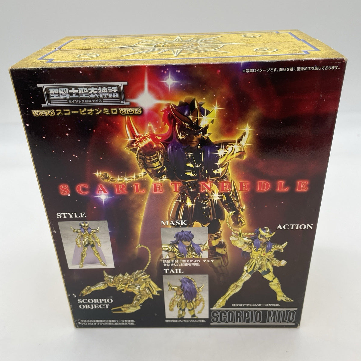 Saint Seiya Gold Myth Cloth Scorpio Milo Figure BANDAI Japan Anime
