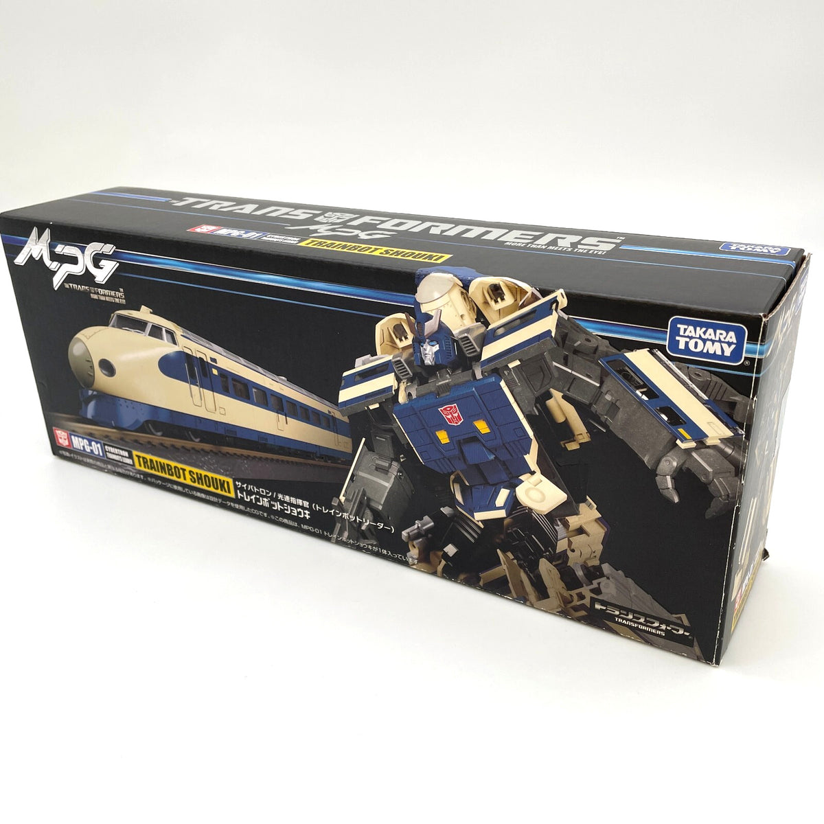 Transformers Masterpiece G MPG-01 TRAINBOT SHOUKI Action Figure Takara Tomy JP