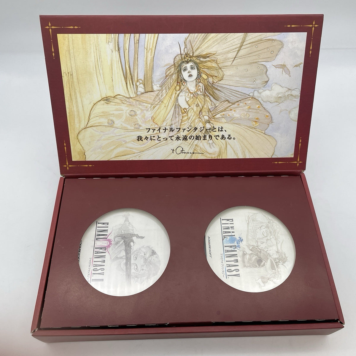 PS1 Final Fantasy 1 & 2 I II Premium Package SQUARE ENIX PlayStation 1
