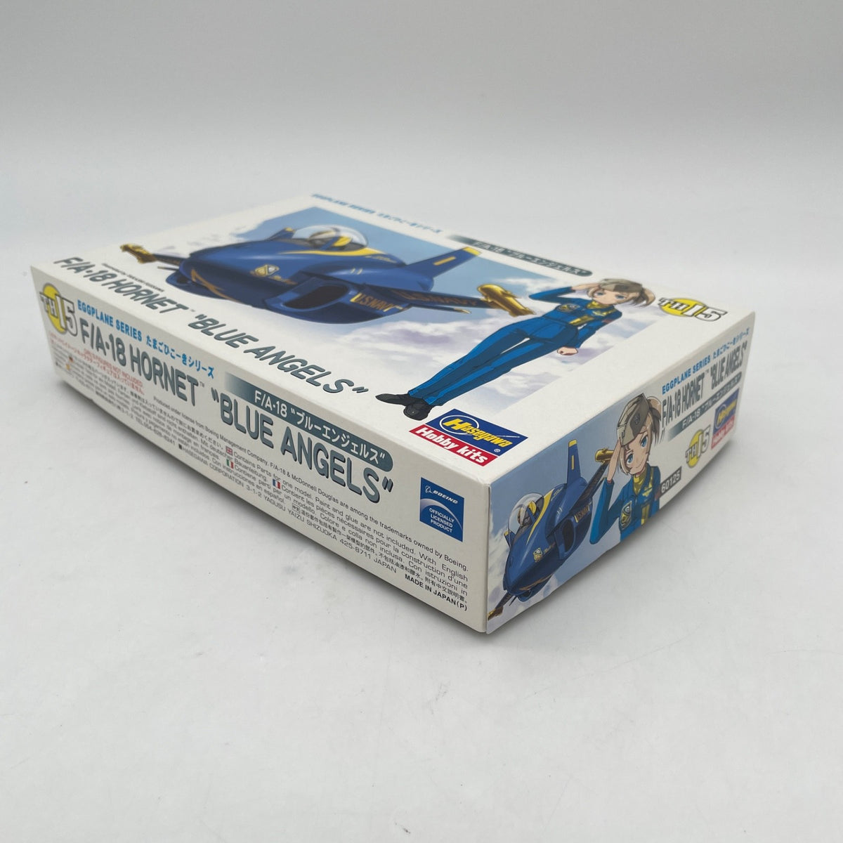 Hasegawa Plastic Model Egg Plane American Navy F/A-18 Blue Angels