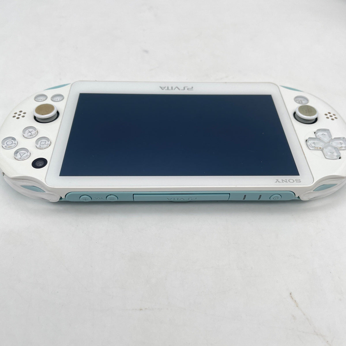 SONY PlayStation PS Vita PCH 2000 Light Blue White Console Charger Tested w/Box