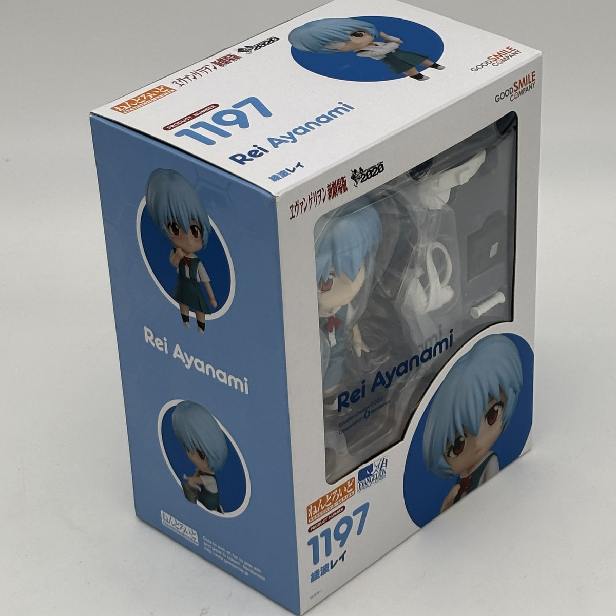 Nendoroid Rebuild of Evangelion Rei Ayanami Figure #1197 Good Smile Company
