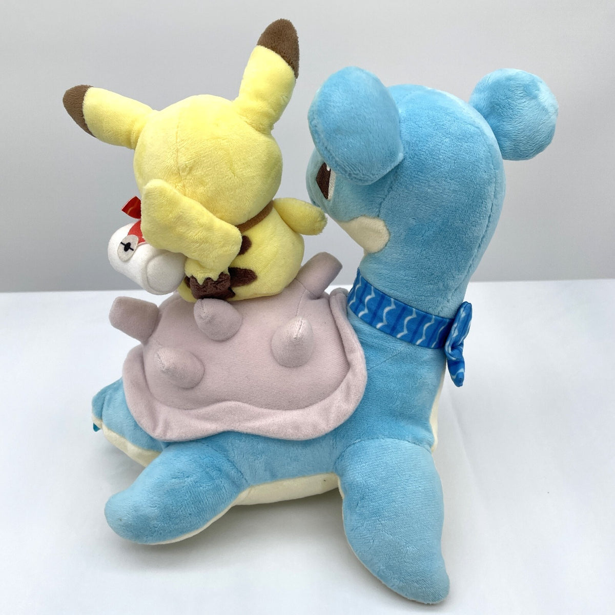Stuffed toy Pikachu & Laplace Riding on Laplace Pokemon Center Limited