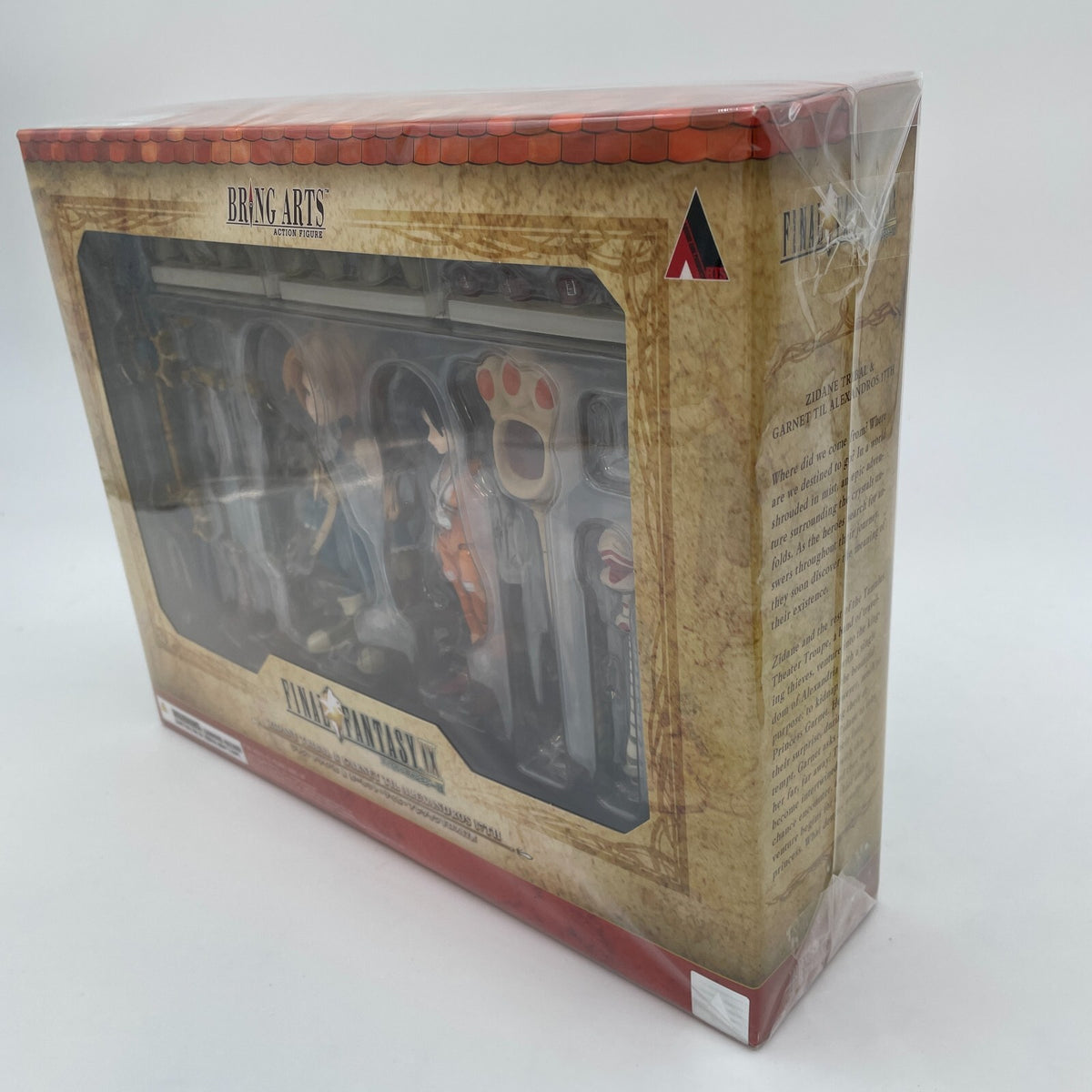 Figure BRING ARTS Zidane Tribal & Garnet Til Final Fantasy 9 IX From Japan