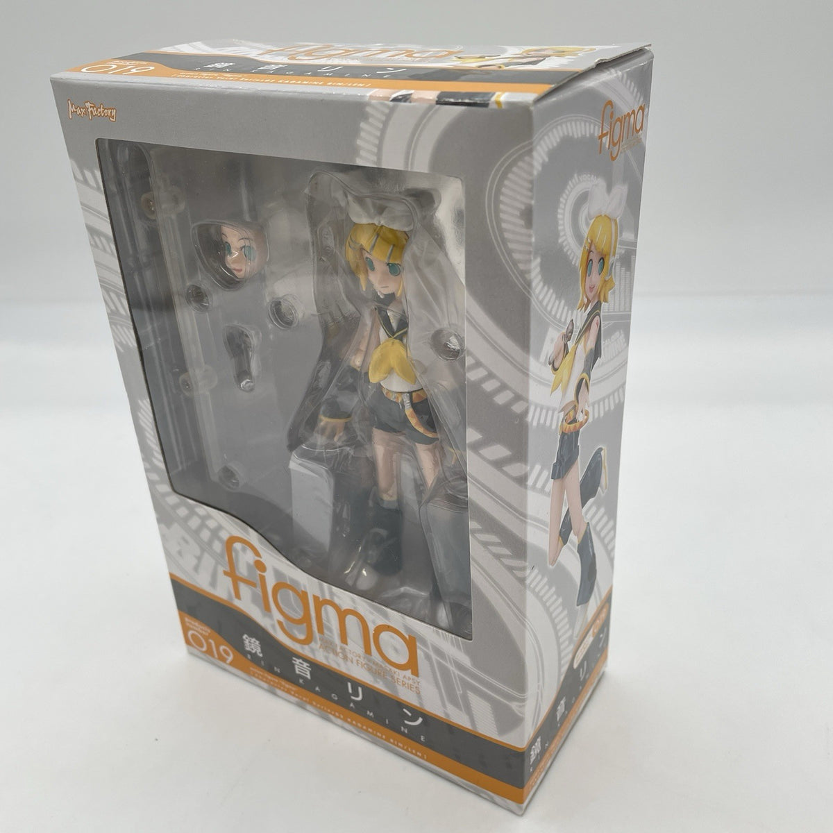 figma Vocaloid Kagamine Rin Figure #019 Max Factory Japan Import