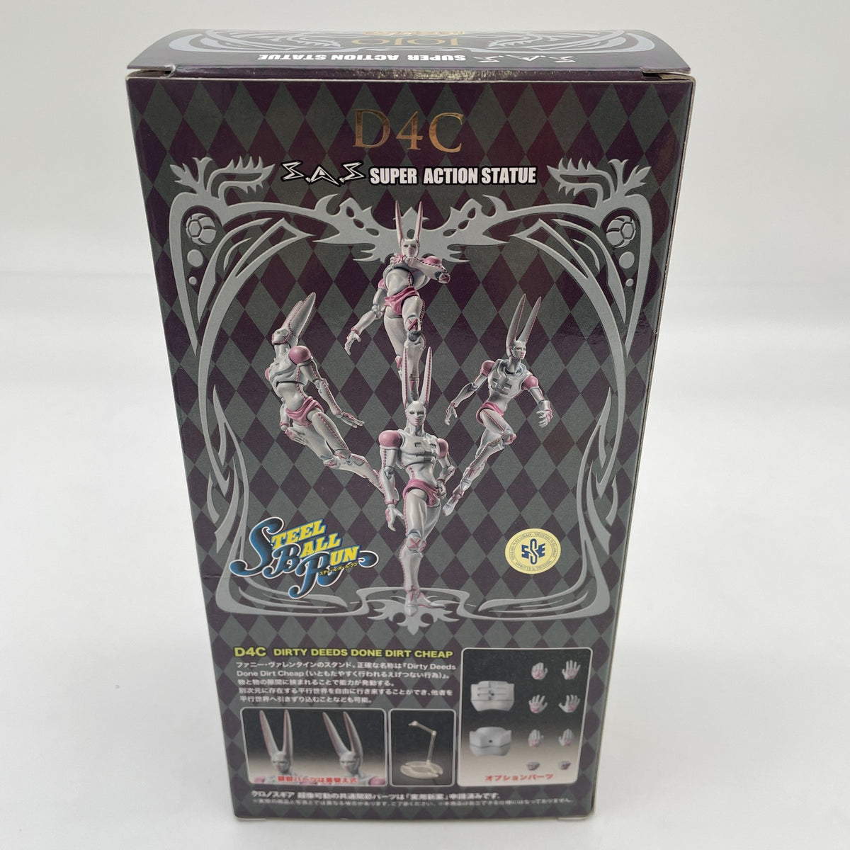 JoJo's Bizarre Adventure Super 7th part D4C SteelBallRun Action Statue Figure JP