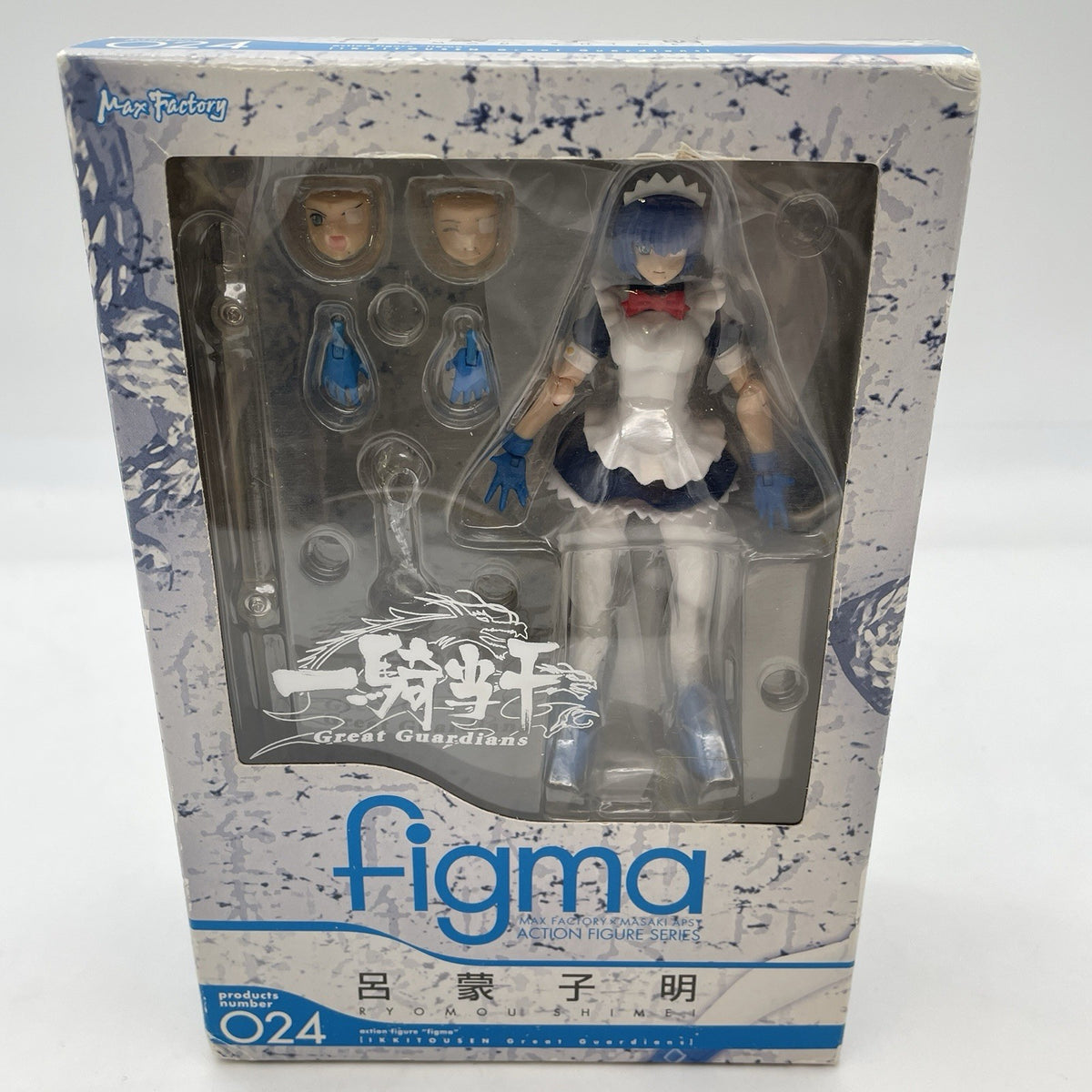 figma Ikki Tousen Great Guardians Ryomou Shimei Figure #024 Max Factory Japan