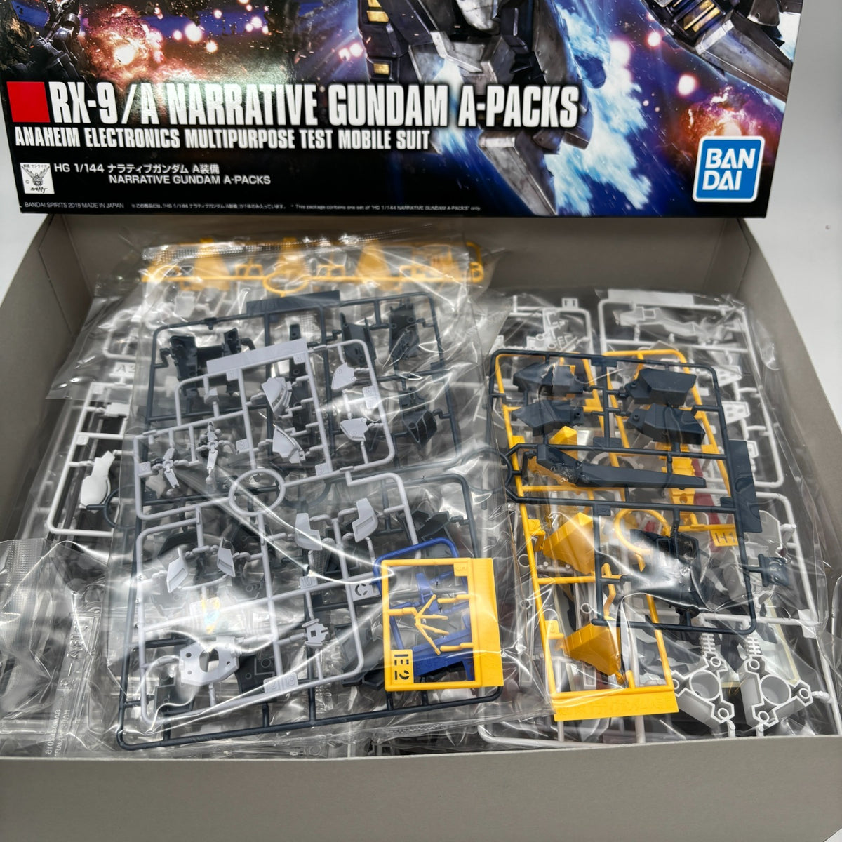1/144 HGUC Mobile Suit Gundam NT Narrative Gundam A Equipment BANDAI