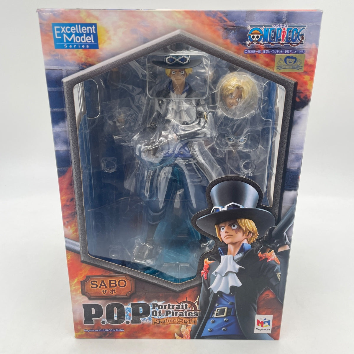 One Piece Portrait of Pirates Sabo Sailing Again Figure POP Megahouse Japan