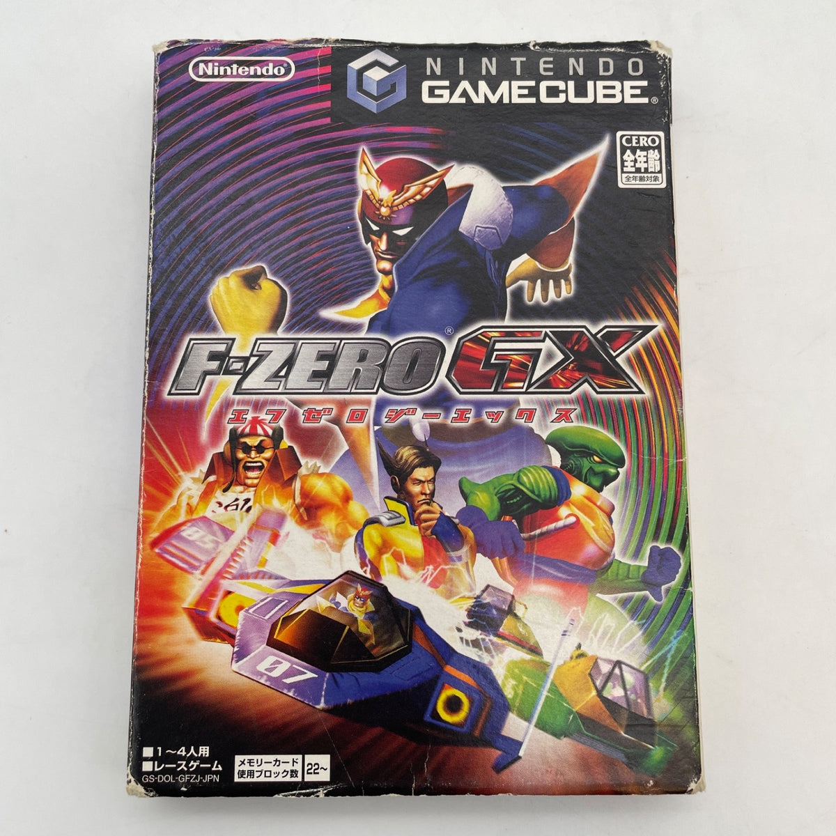 Nintendo Gamecube F-Zero GX w/ Cartridge, Case, Manual Japan Import