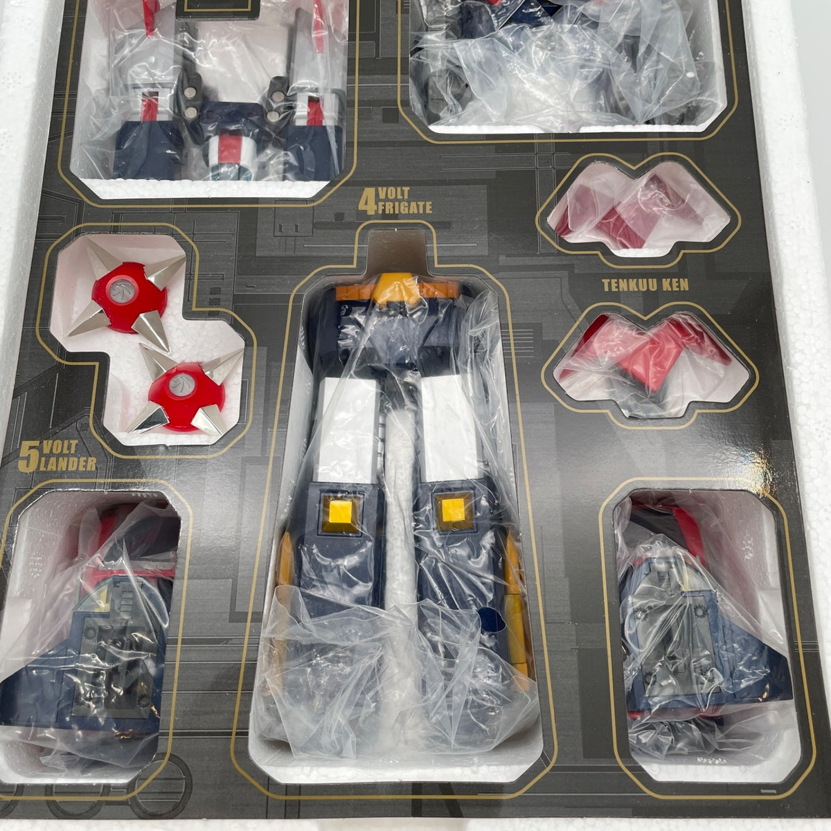 Soul of Chogokin GX-31 Super Electromagnetic Machine Voltes V Figure BANDAI
