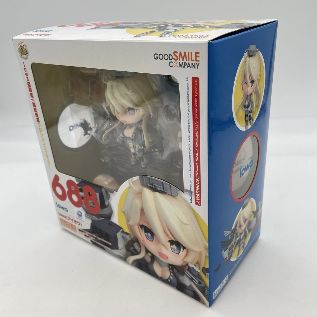 Nendoroid fleet collection Kancolle Iowa Figure Good Smile Company Japan Import