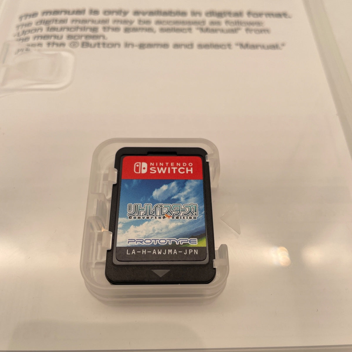 Nintendo Switch Little Busters! Converted Edition prototype Japan