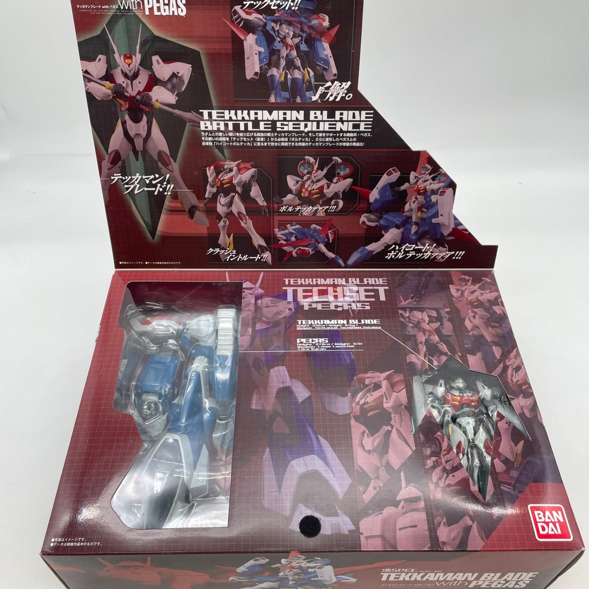 TAMASHII SPEC Tekkaman Blade with Pegas Figure BANDAI SPIRITS