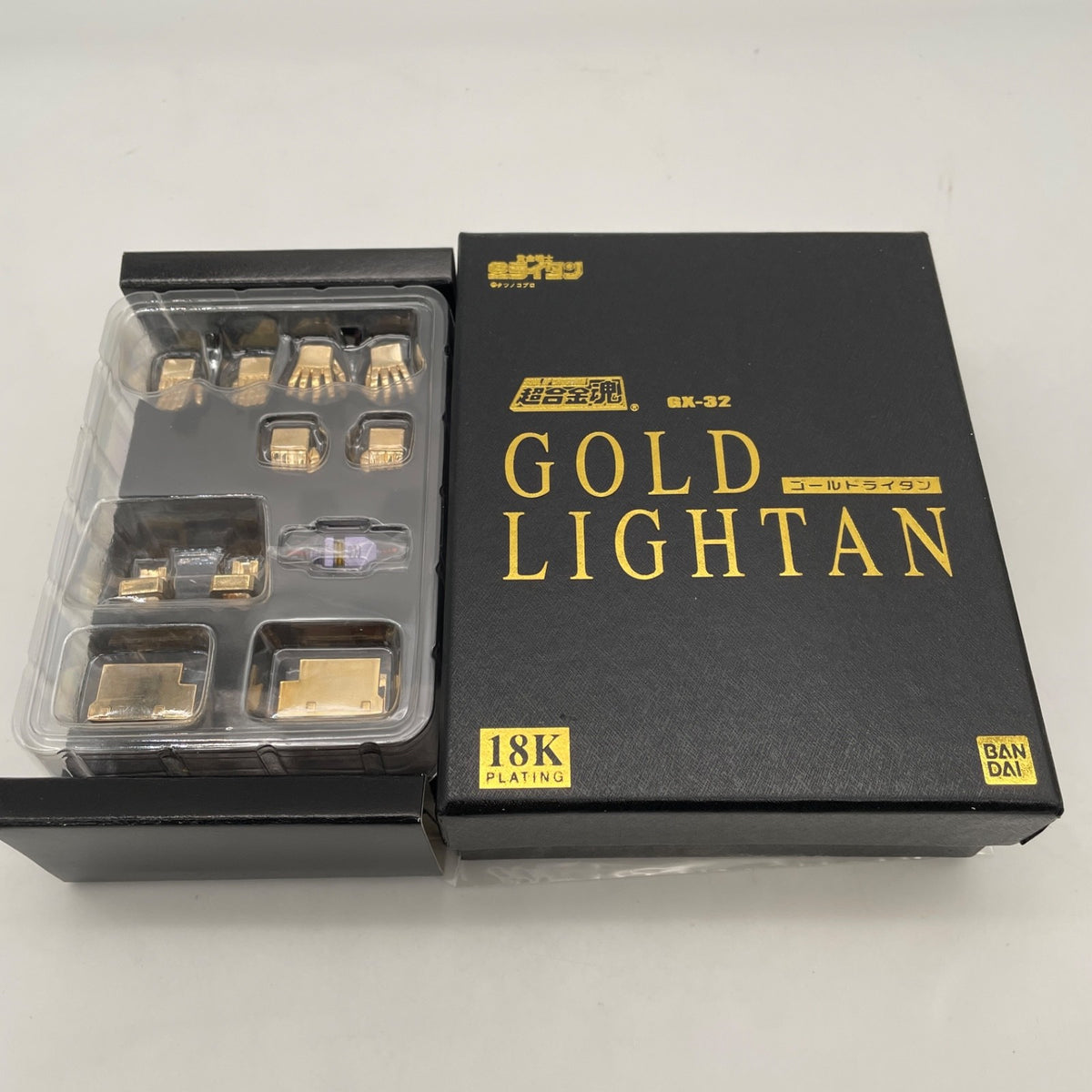 Soul of Chogokin GOLD LIGHTAN GX-32 18K Gold plating Action Metal Figure BANDAI