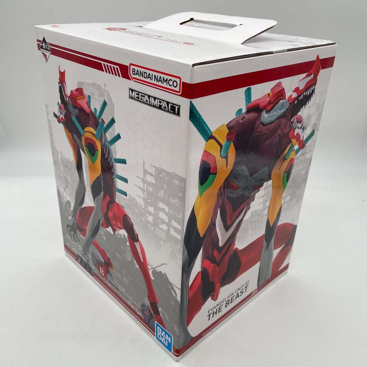 Figure Evangelion Unit 02 Beast MEGAIMPACT Ichiban kuji B Japan BANDAI