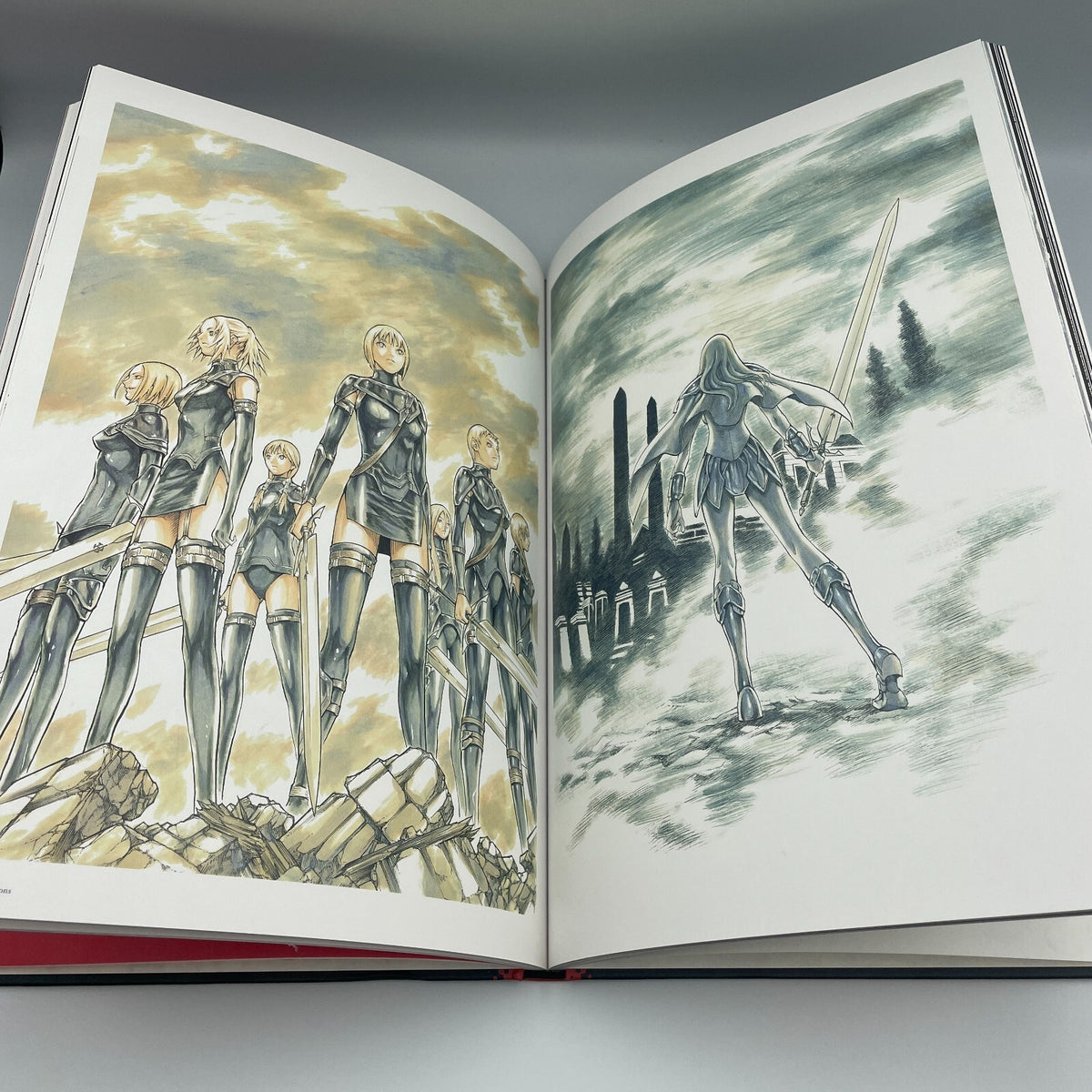 Norihiro Yagi Claymore Illustrations Memorabilia Art Book FROM JAPAN RARE Manga