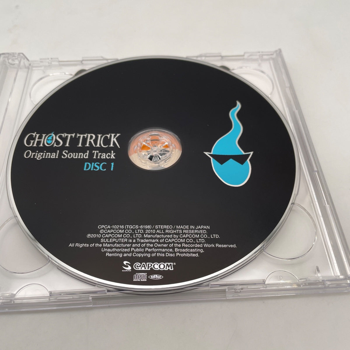 Ghost Trick Original Sound Track e-Capcom limited CD 2-disc set Japan Game Music