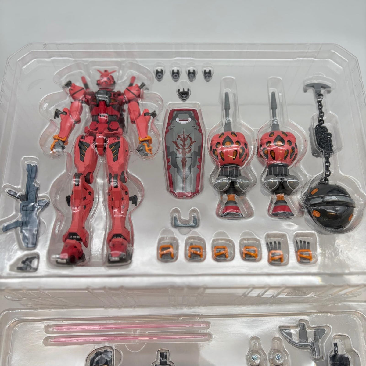 Metal Robot Spirits GQuuuuuuX Red Gundam Action Figure BANDAI