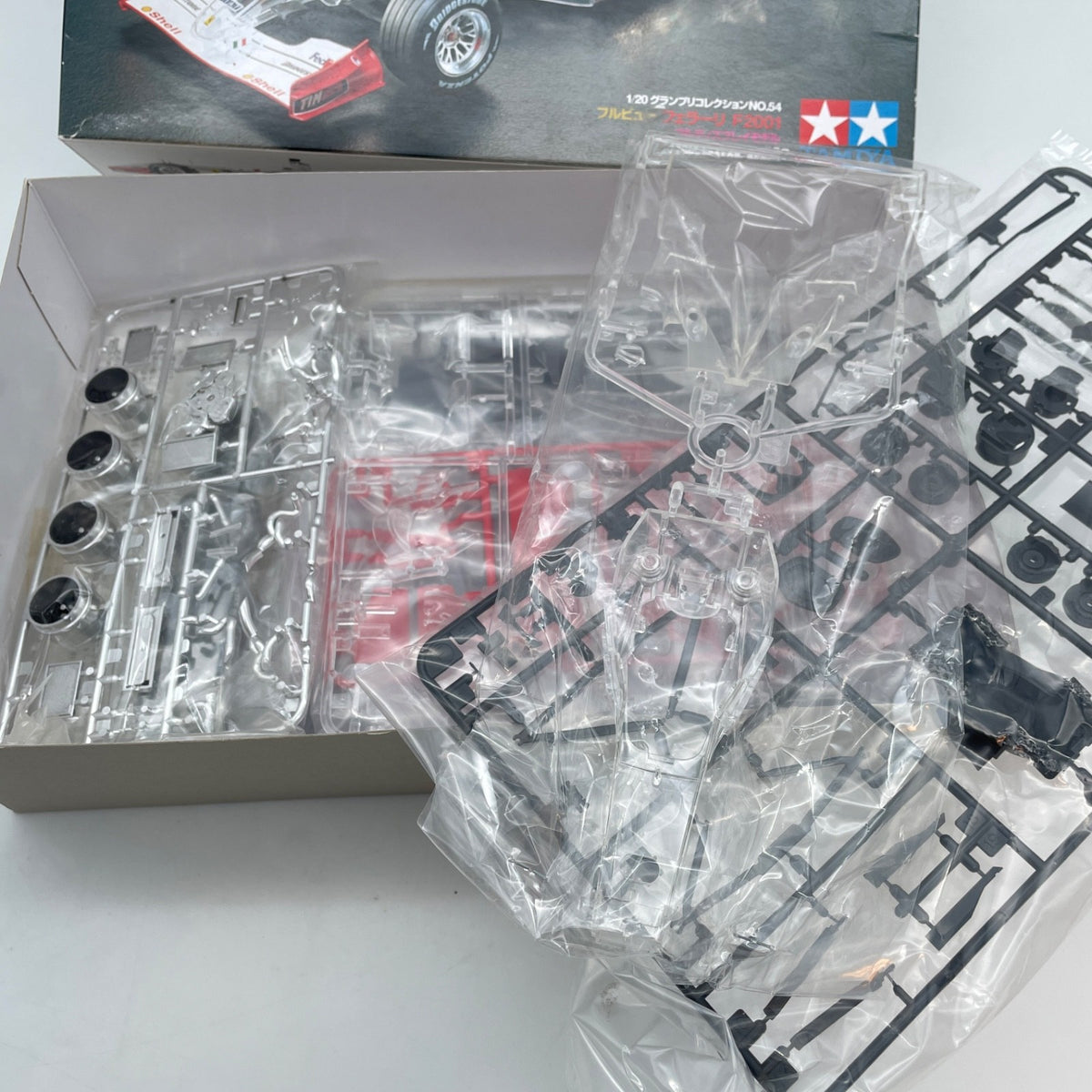 Tamiya Grand Prix Collection No.54 Ferrari F2001 Full View Display Model