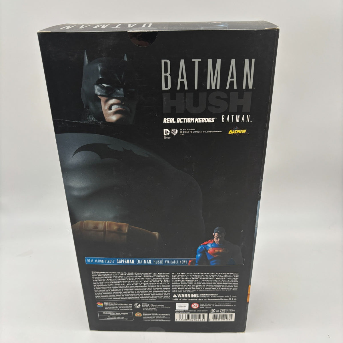 Real Action Heroes RAH Batman HUSH Ver. Black Medicom Toy