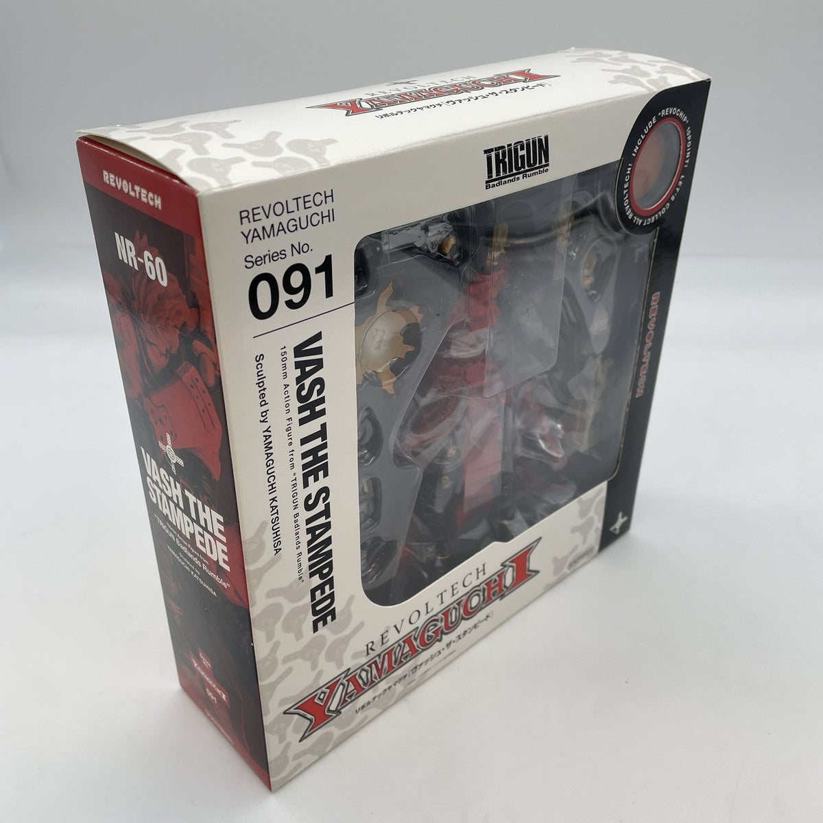 Revoltech Yamaguchi Trigun VASH the Stampede Figure #091 Kaiyodo Japan