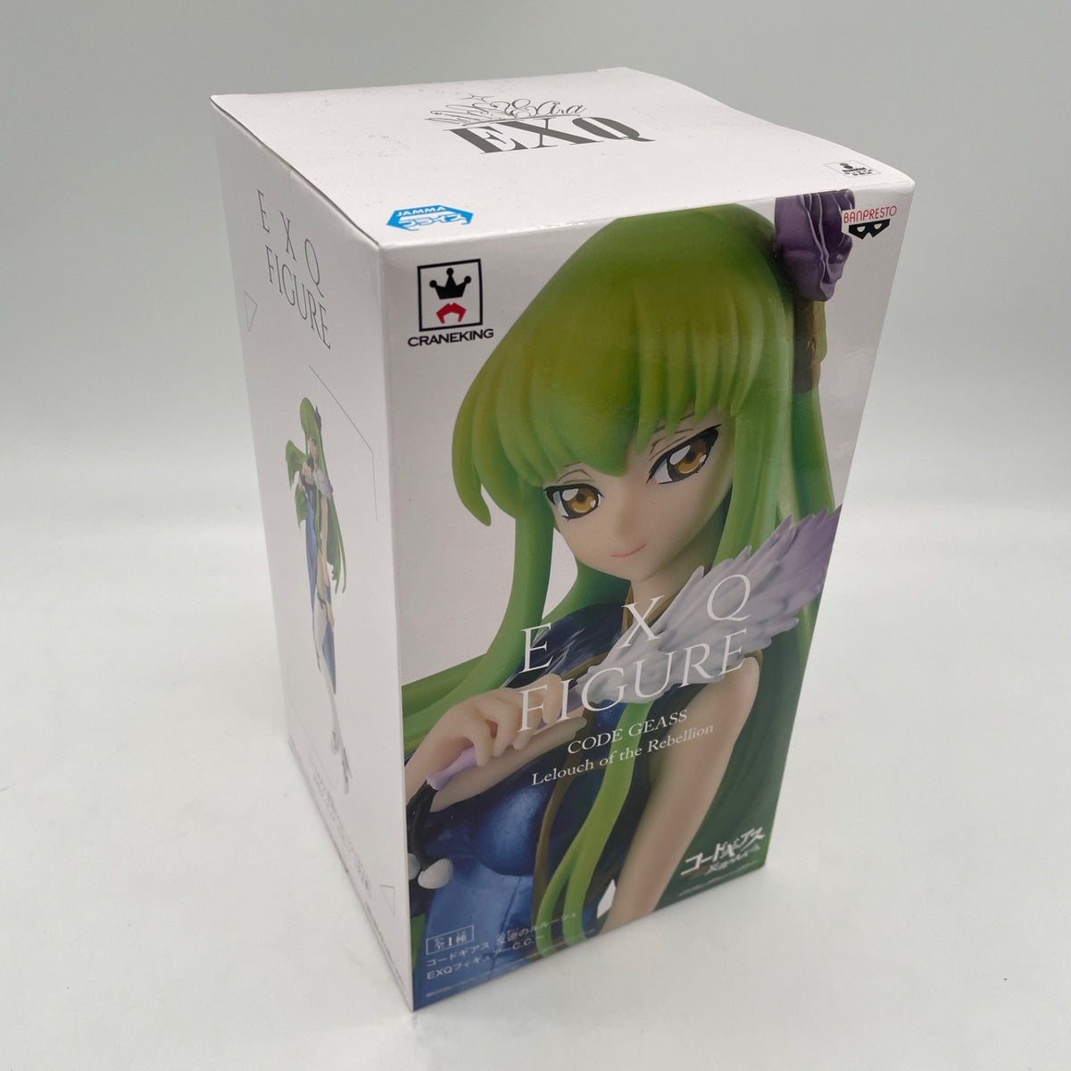 Code Geass Lelouch of the Rebellion C.C. Figure EXQ BANPRESTO Japan