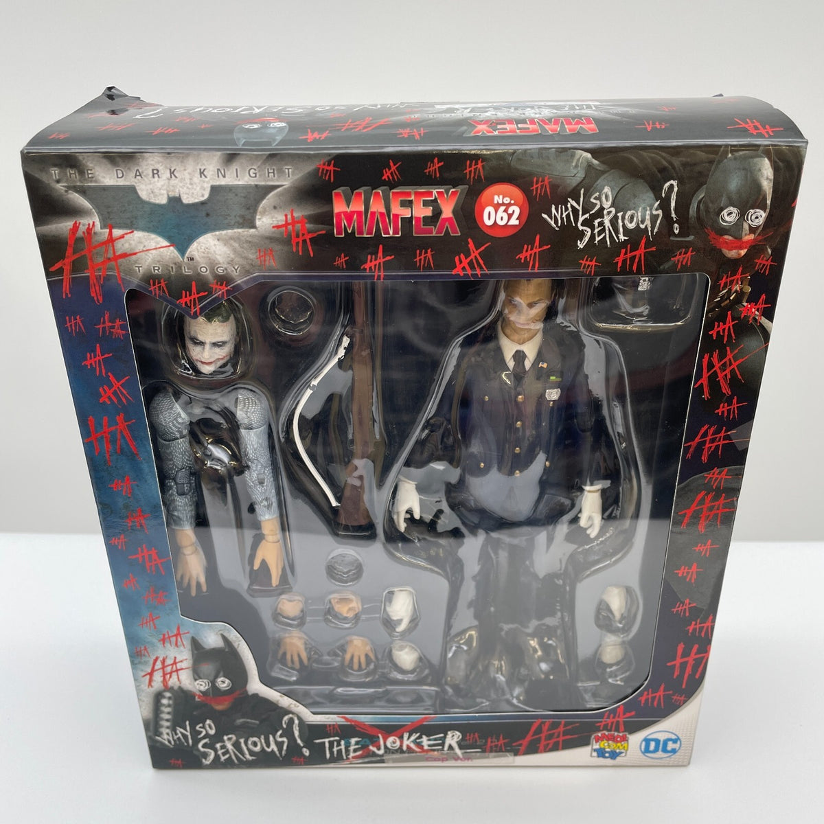 medicom MAFEX THE JOKER Joker Cop Ver. The Dark Knight action figure No.62