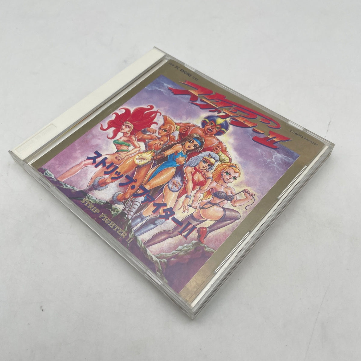 PC Engine HuCARD STRIP FIGHTER II 2 Japan Retro Game