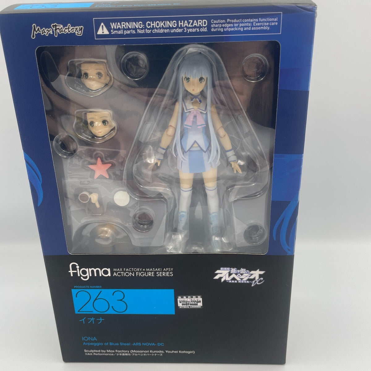 figma Arpeggio of Blue Steel -Ars Nova- DC Iona Figure #263 Max Factory Japan