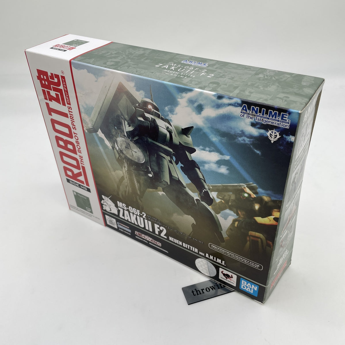 THE ROBOT SPIRITS Gundam MS-06F-2 Zaku II F2 Neuen Bitter A.N.I.M.E. Figure
