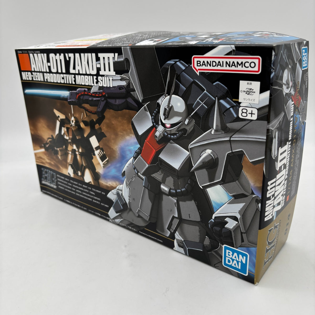 Bandai HGUC(014) 1/144 HG AMX-011 Zaku III Mobile Suit Gundam Model Kit JAPAN