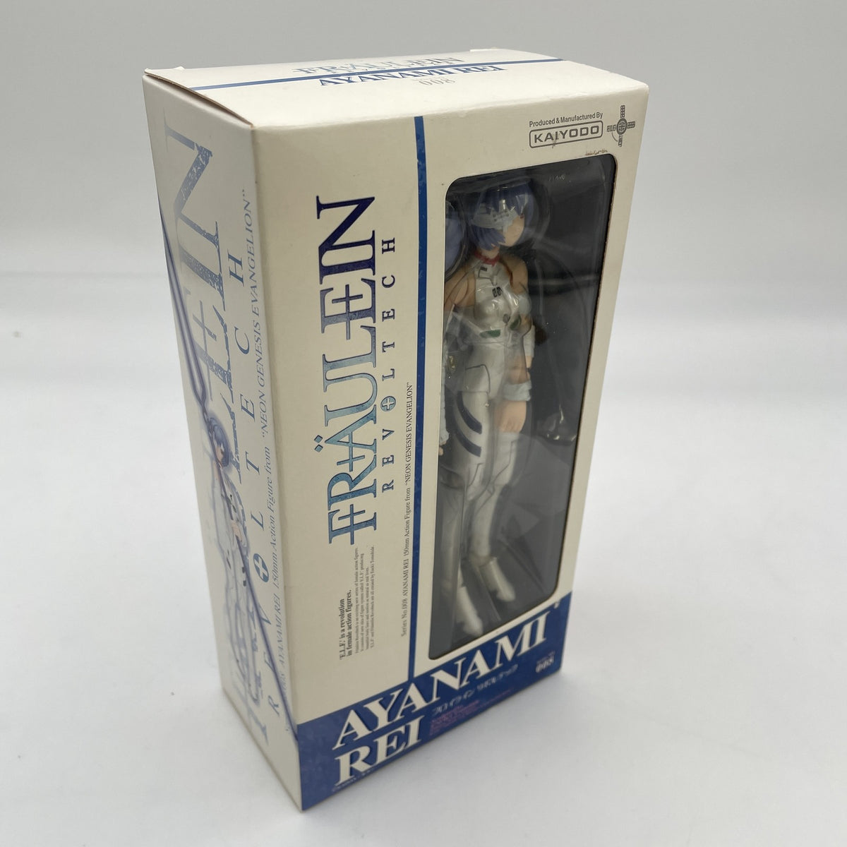 Rei Ayanami FRAULEIN Revoltech 008 Figure bandage version Evangelion Kaiyodo Toy