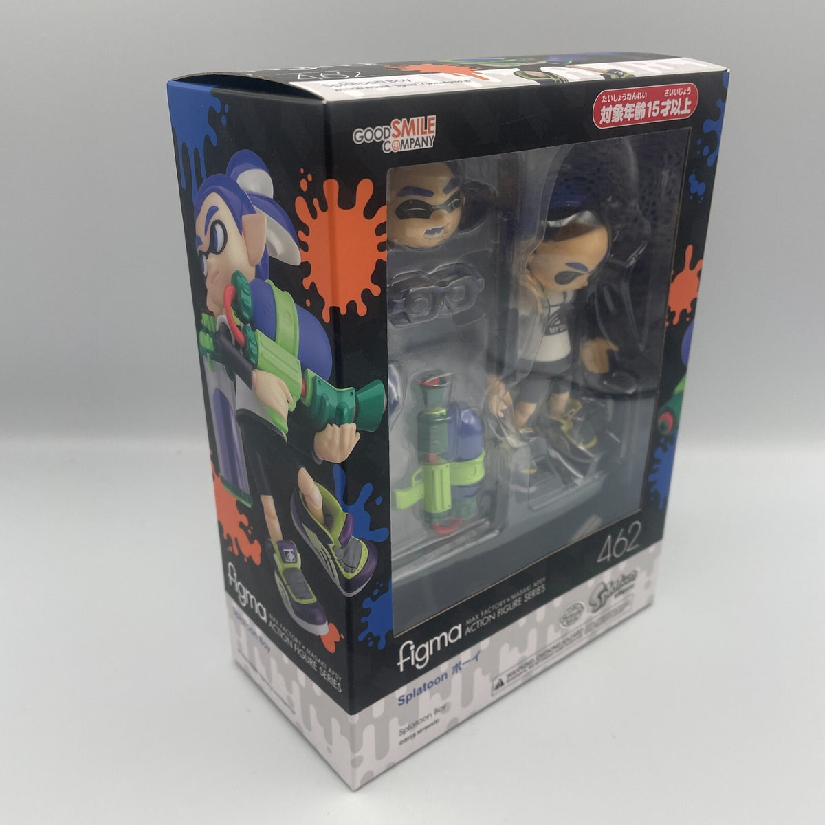 figma Splatoon Boy Figure #462 Good Smile Company Japan Import