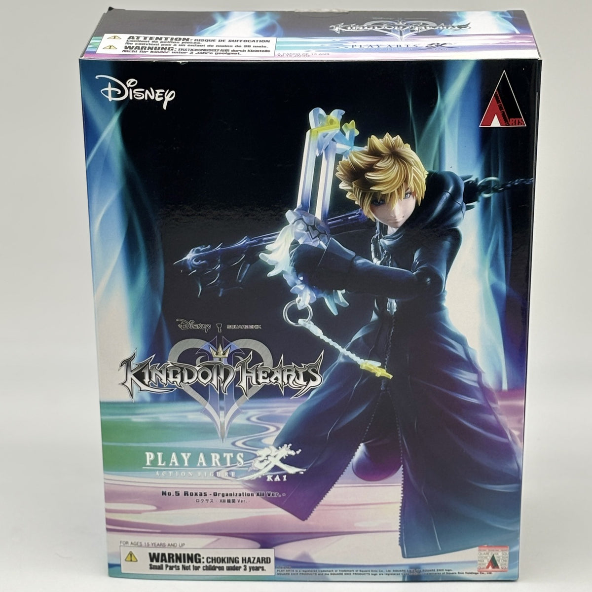 SQUARE ENIX Play Arts Kai Kingdom Hearts II Roxas Organization XIII Ver. Figure