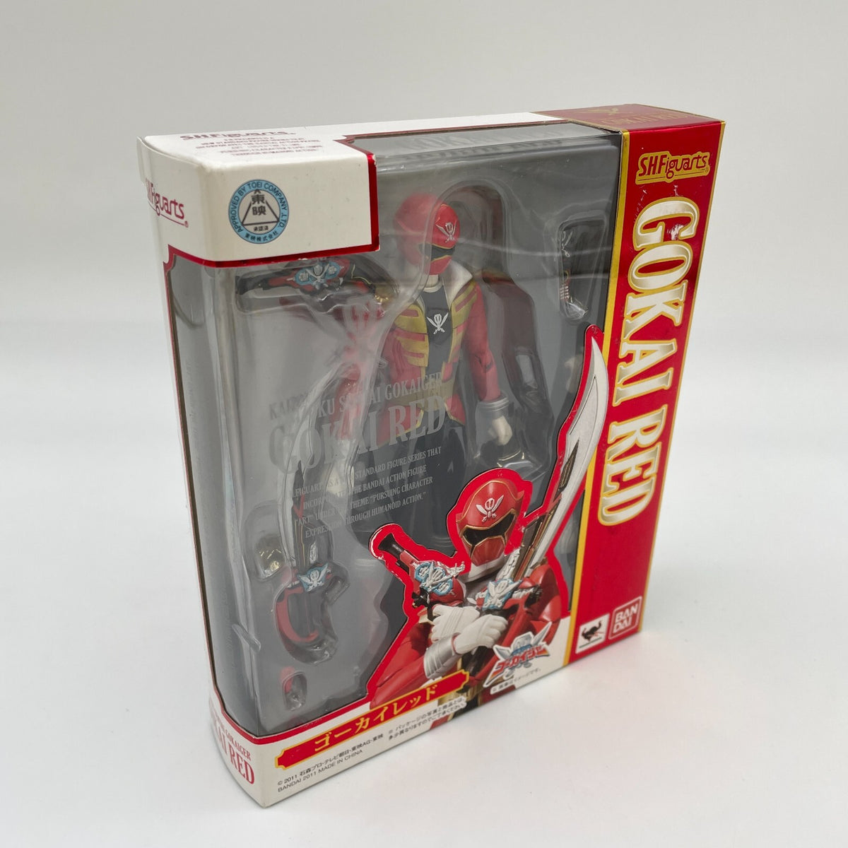 S.H.Figuarts GOKAI RED Action Figure Kaizoku Sentai Gokaiger BANDAI Japan Import