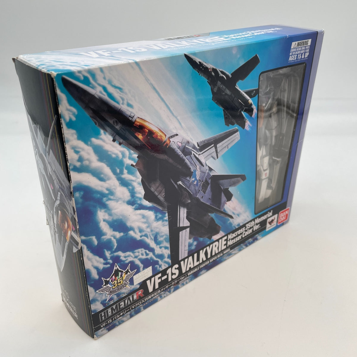 HI-METAL R VF-1S Valkyrie Macross 35th Anniversary Messer Color Figure BANDAI