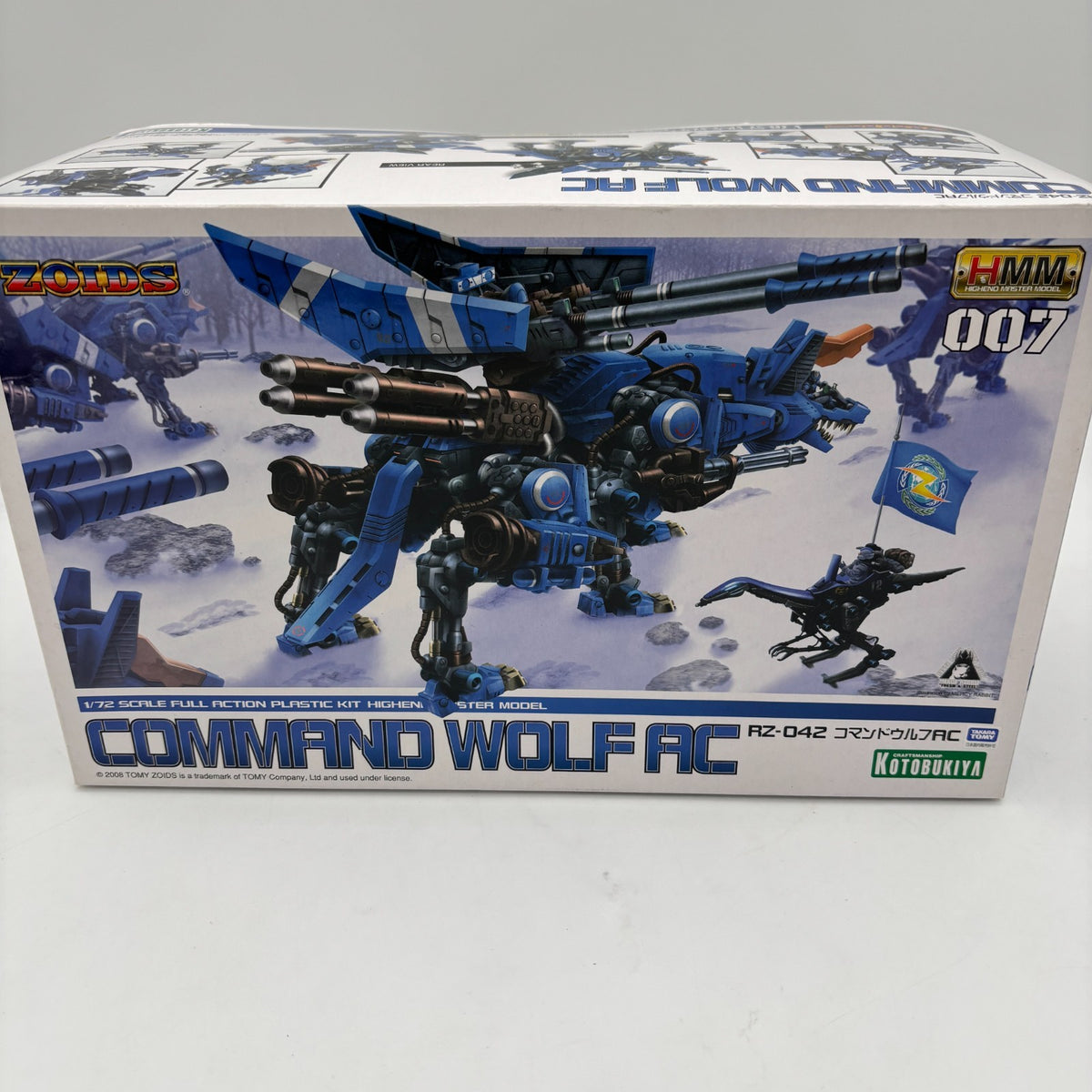ZOIDS RZ-042 Command Wolf AC HMM 007 Plastic model 1/72 Japan kotobukiya