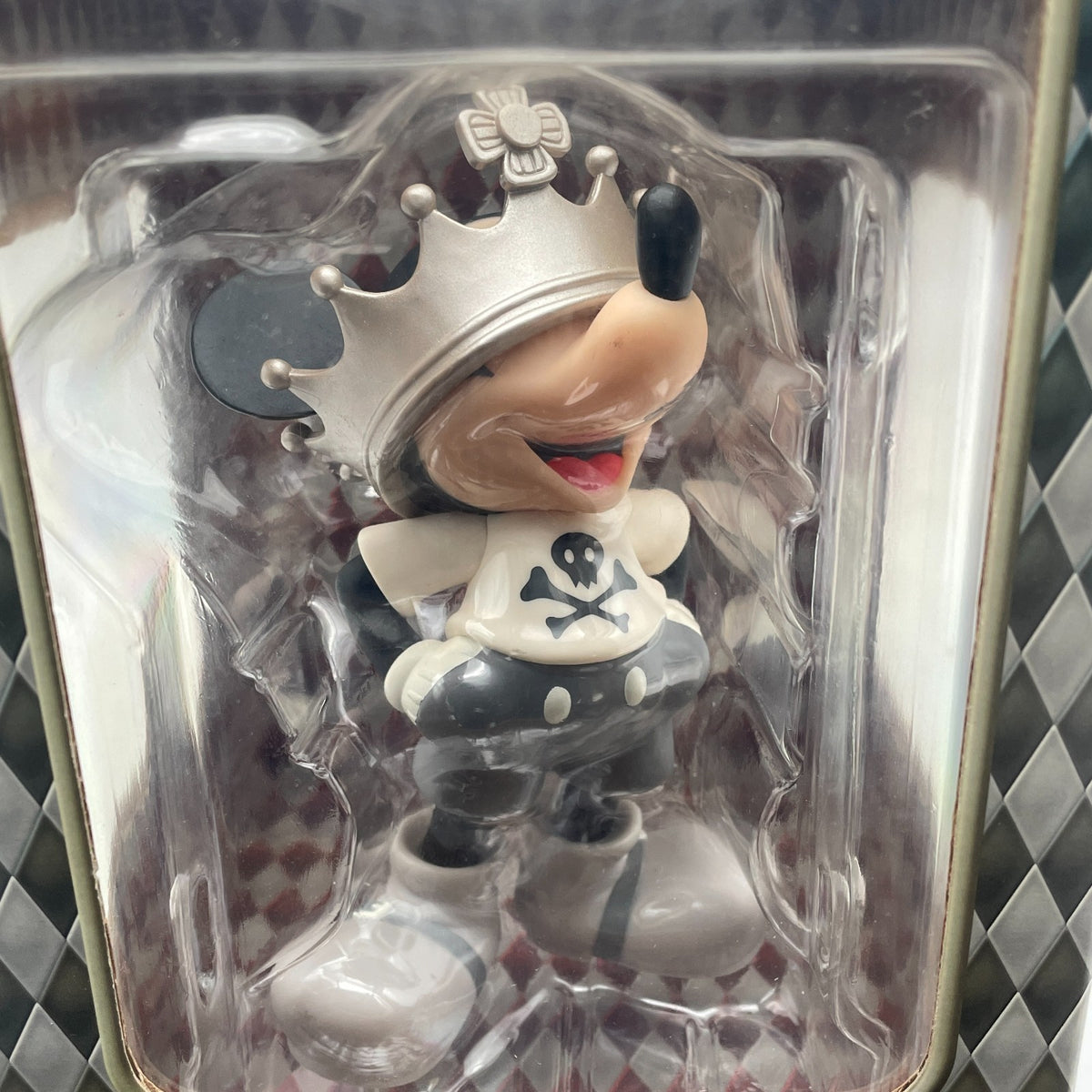 Medicom Toy VCD Disney Crown Mickey Mouse PVC Painted Figure Japan Import
