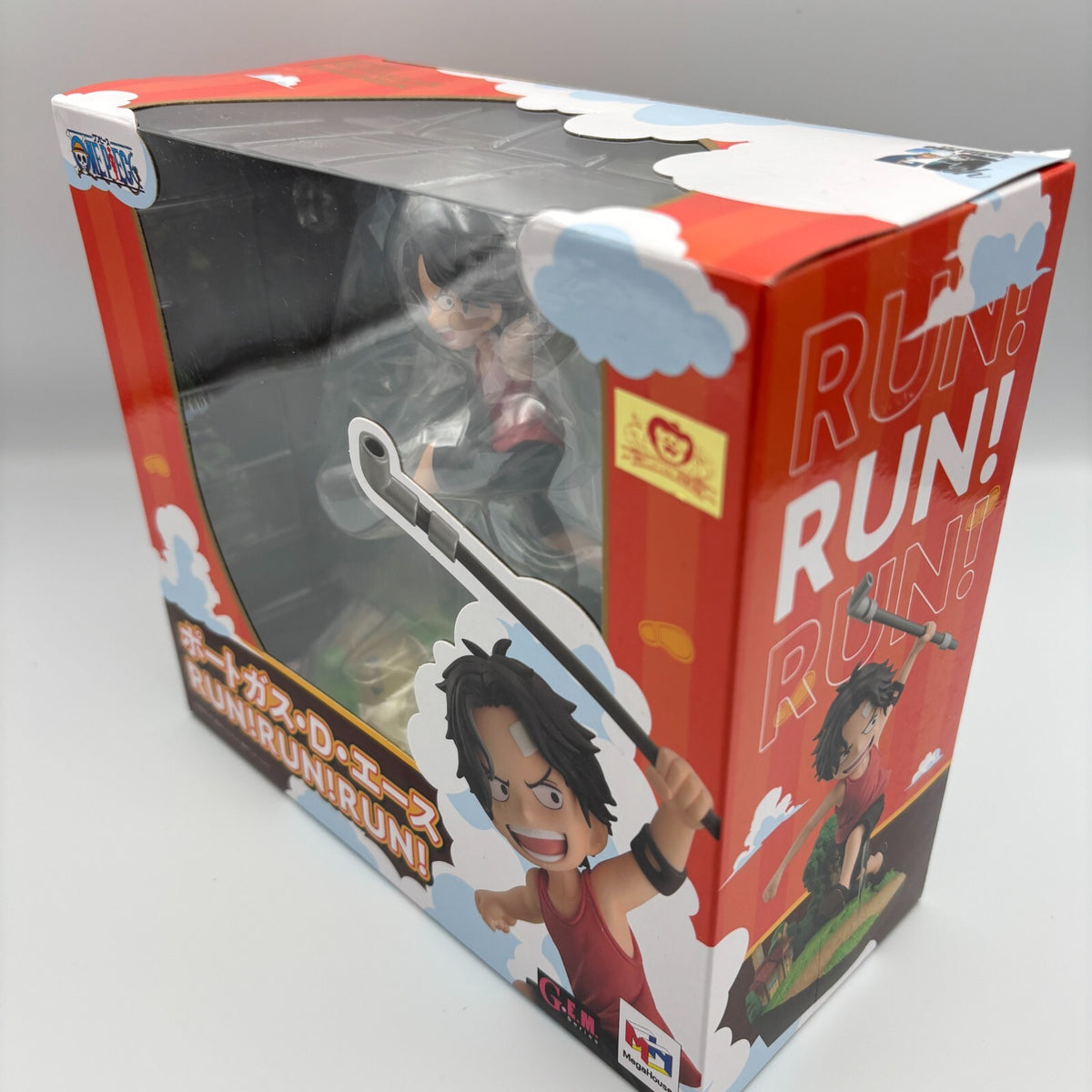 G.E.M. Series ONE PIECE Portgas D. Ace RUN! RUN! RUN! Figure MegaHouse