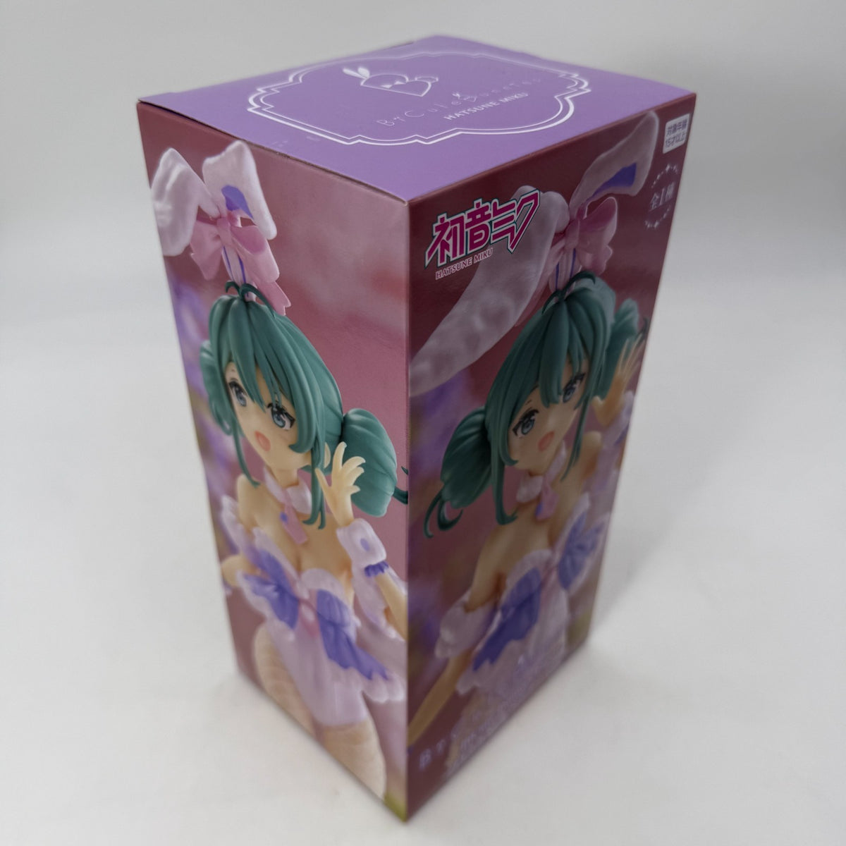 Hatsune Miku White Rabbit Lavender ver VOCALOID BiCute Bunnies Figure