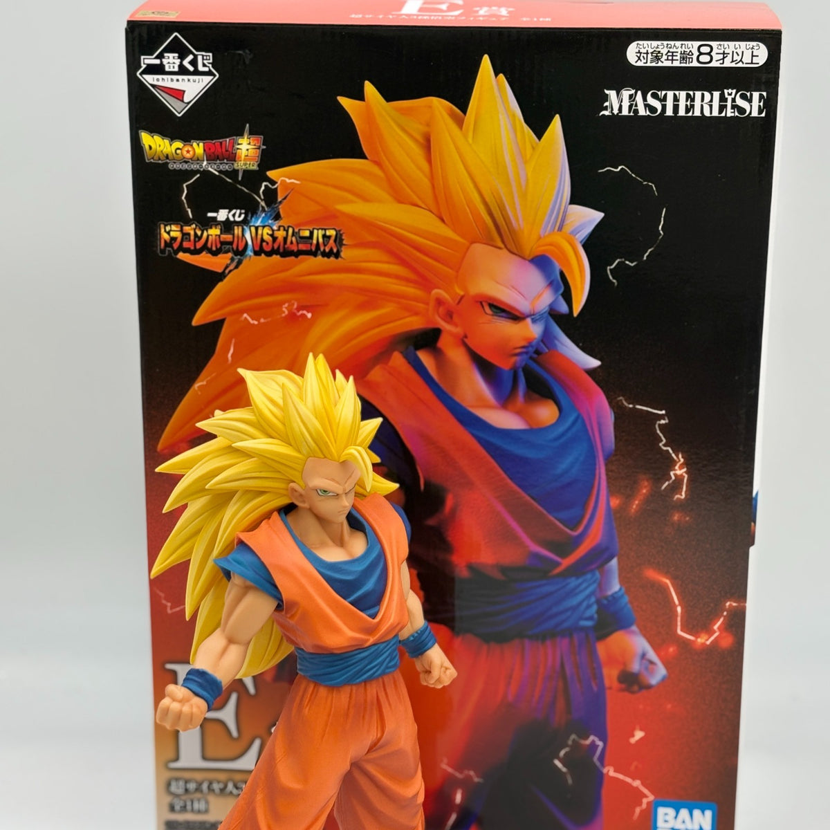 Dragon Ball VS Omnibus Super Saiyan 3 Goku Figure Ichiban Kuji Prize E Banpresto
