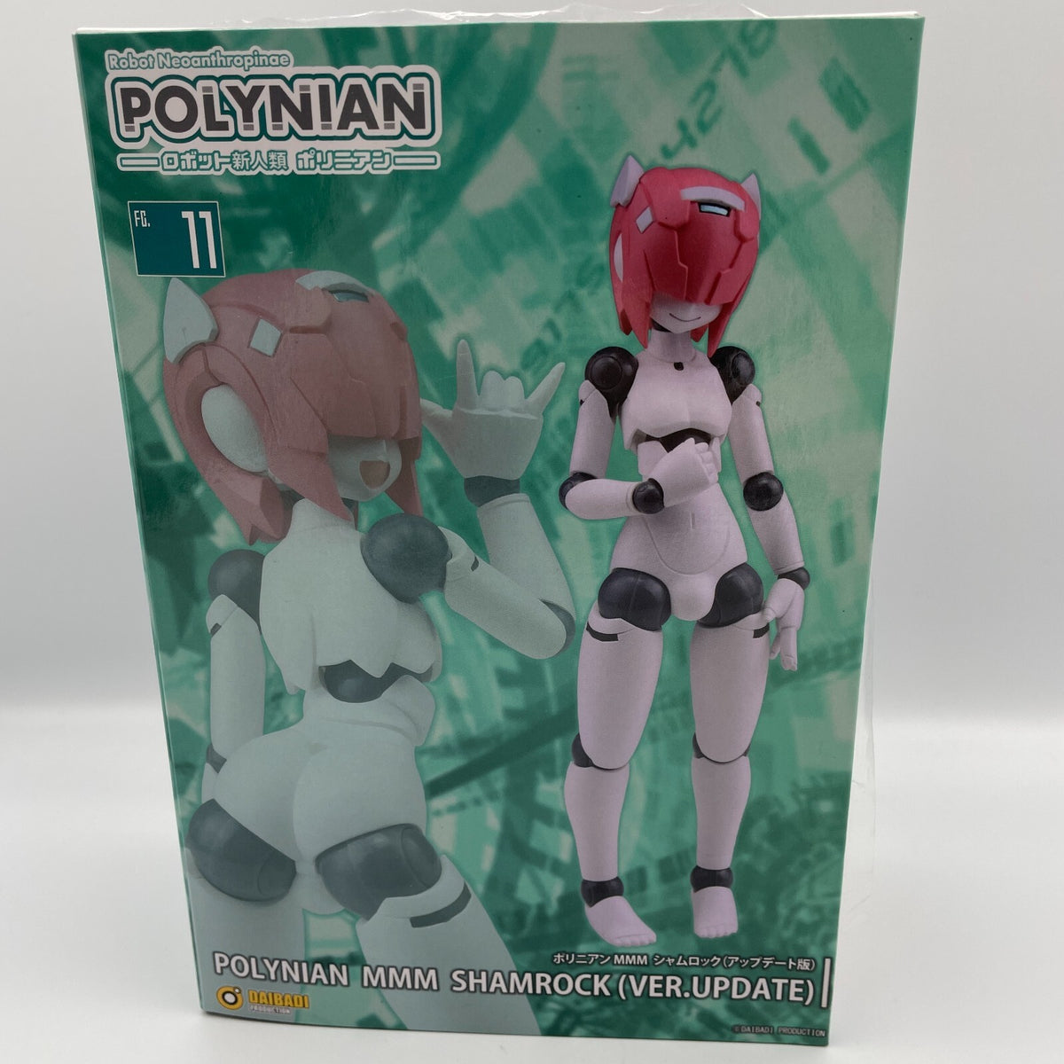 Robot Polynian MMM Shamrock Updated Ver Figure Daibadi Production Japan Import