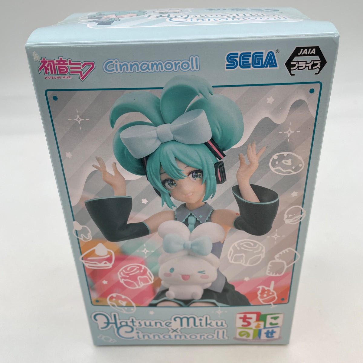 SEGA Hatsune Miku CINNAMOROLL Premium Chokonose Figure SANRIO