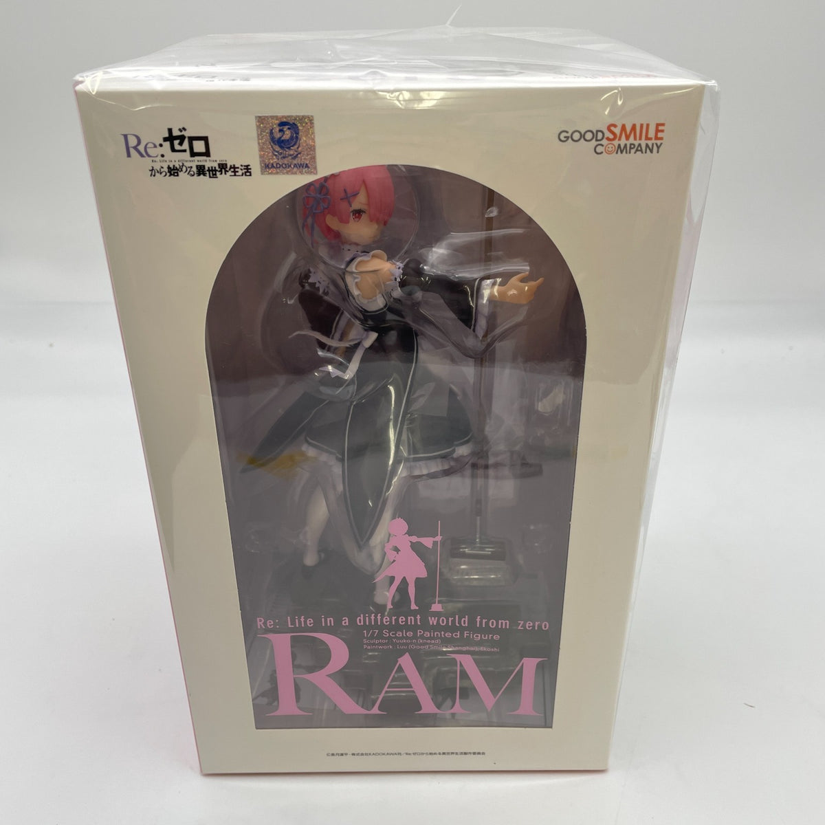 Ram 1/7 Figure Re:Zero Starting Life in Another World GOOD SMILE COMPANY