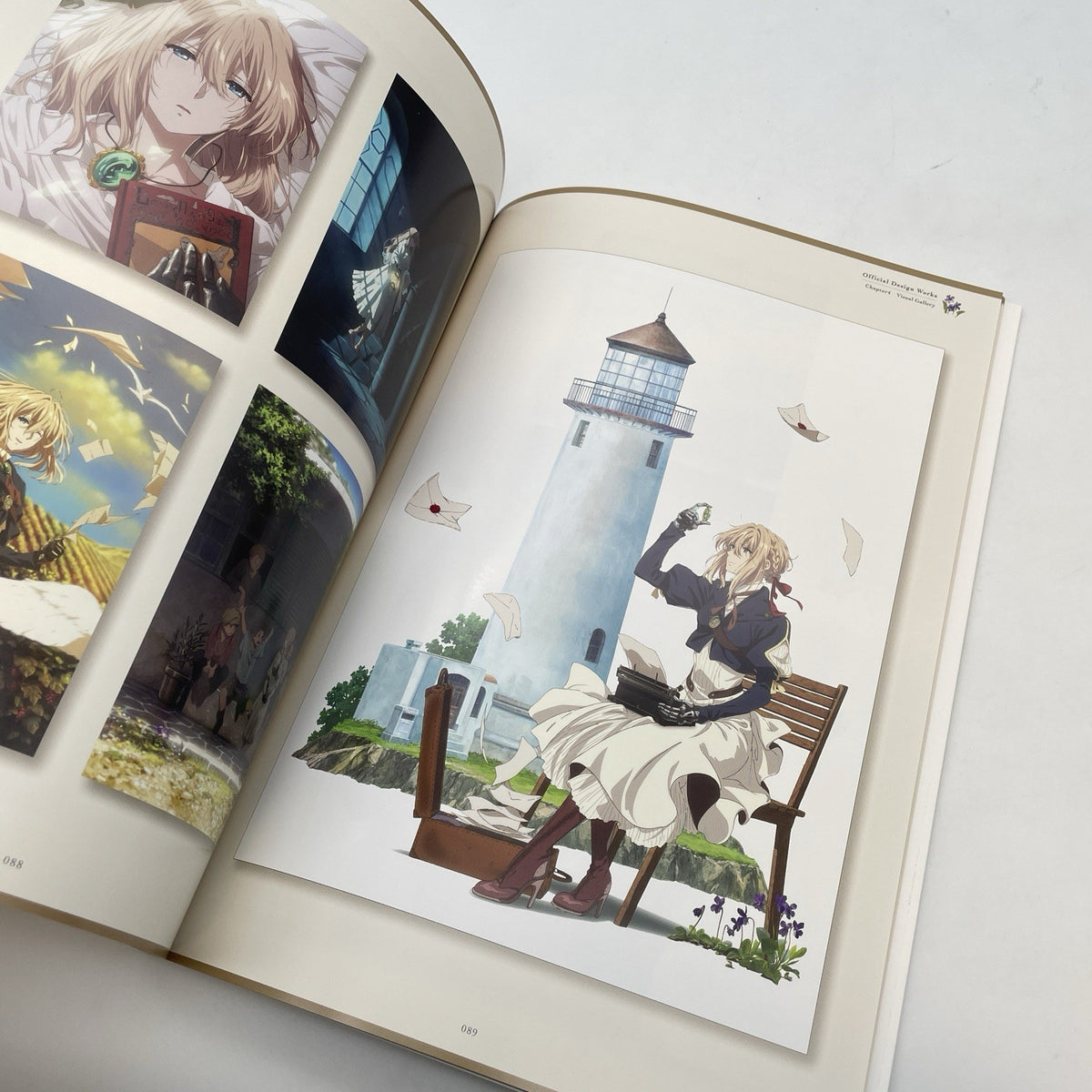 Violet Evergarden Movie Limited Official Design Works Book Kyoto Animation