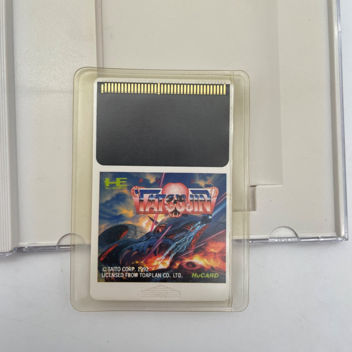 PC Engine TRUXTON TATSUJIN Taito Toaplan HuCard NEC Japan